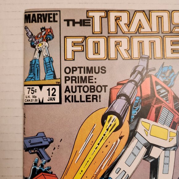 Transformers #12 (1986) Marvel Comics, US Edition, VF - Picture 3 of 13